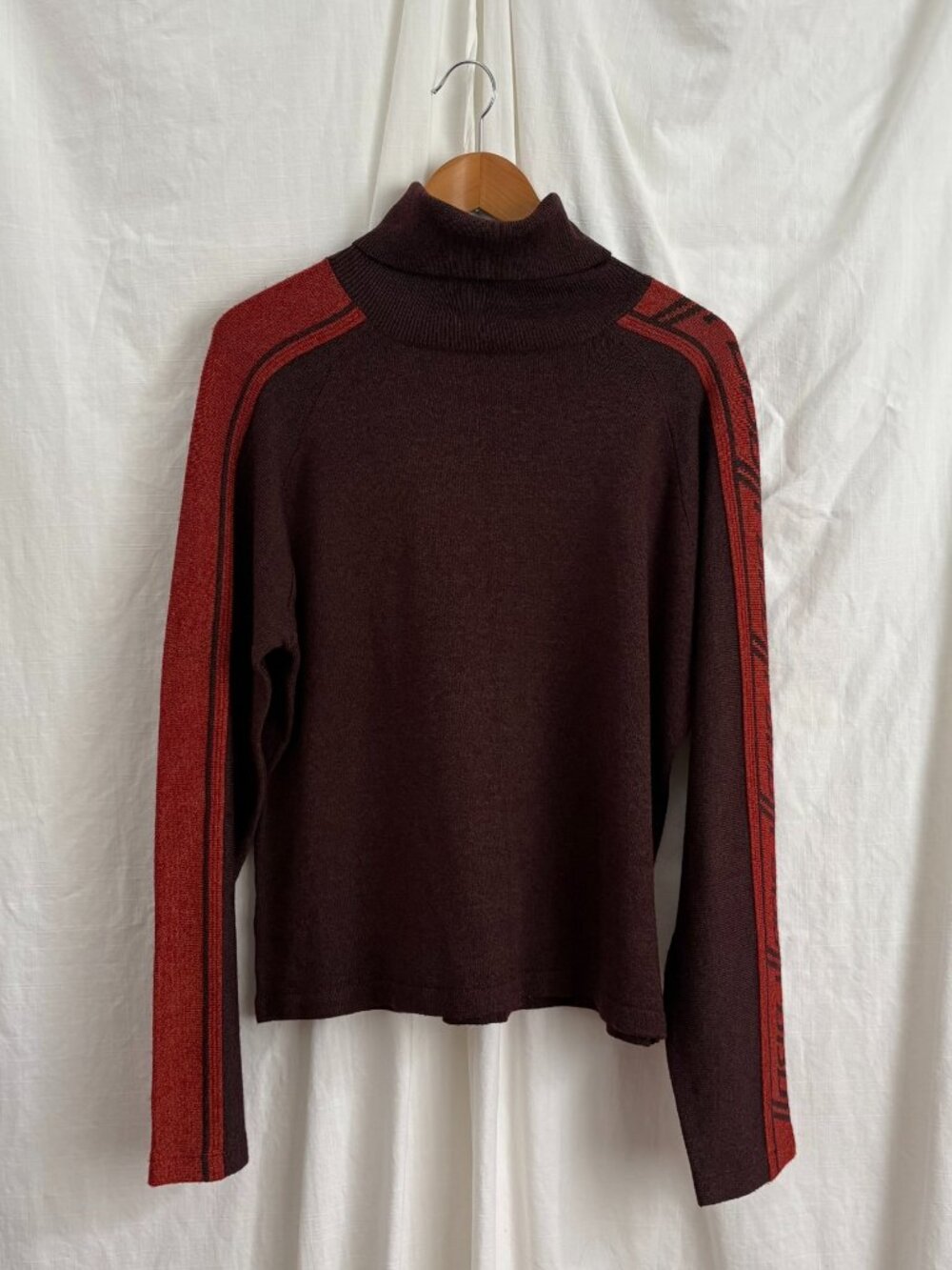 Vintage FUBU Logo Turtleneck Sweater 3X